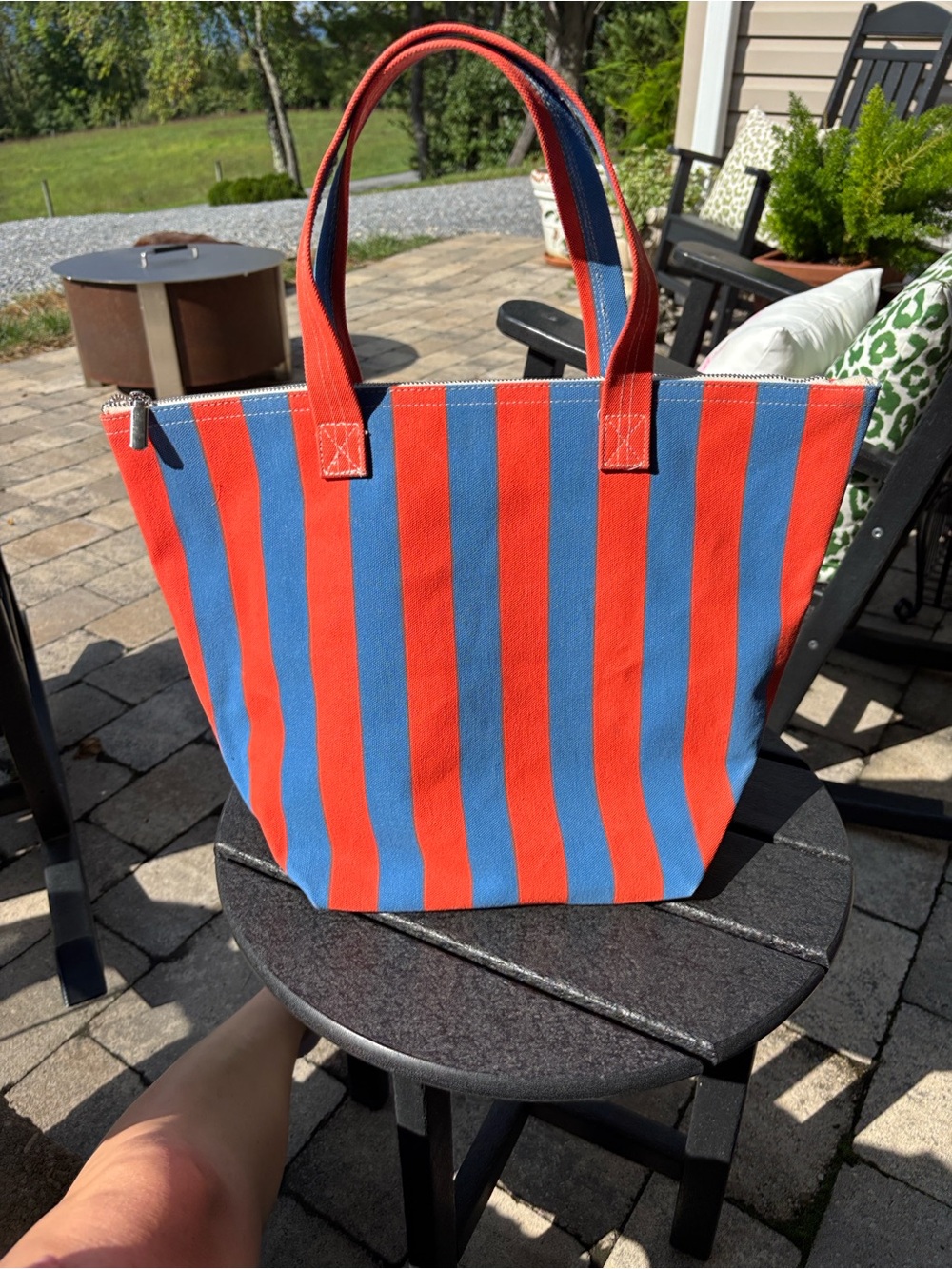 Kule The Etna Tote Royal/Poppy Colorway